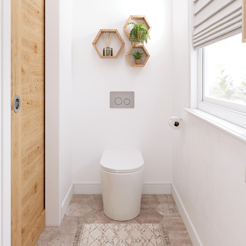Fienza Aluca Wall Face Package with Geberit Inwall Cistern