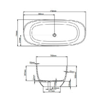 Dado Amsterdam Freestanding Bath