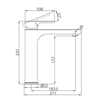Harmony Bassini Plus Mid Basin Mixer