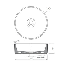 Robert Gordon Clay 400 Ceramic Above Counter Round Basin