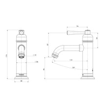 Phoenix Cromford Basin Mixer