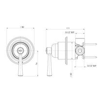 Phoenix Cromford Shower Mixer
