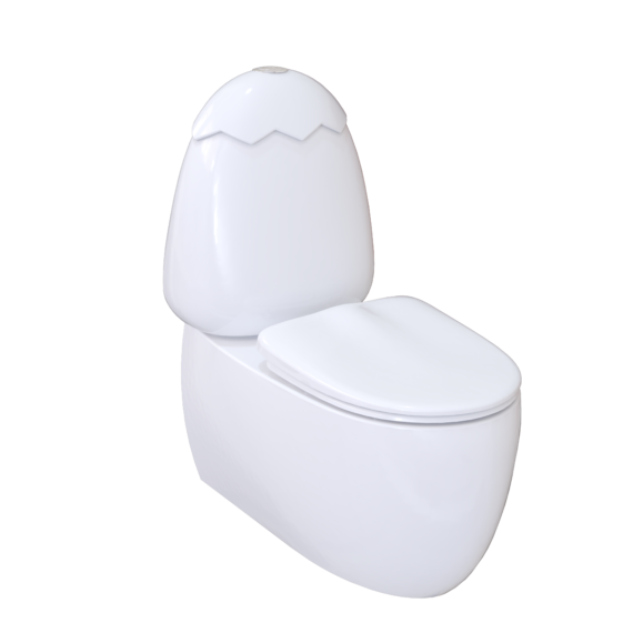 Johnson Suisse Egg Junior II Back To Wall Toilet