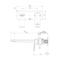Phoenix Enviro316 Wall Basin Mixer