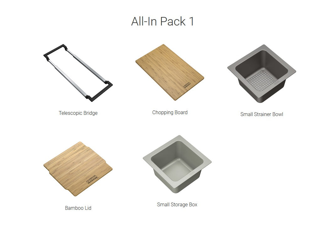 All In One Pack Franke All-In Sink Accessories – Tuck Plumbing Fixtures