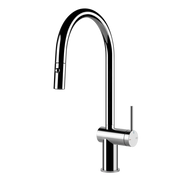 Gessi Inedito Goose Neck Pull Out Spray Mixer