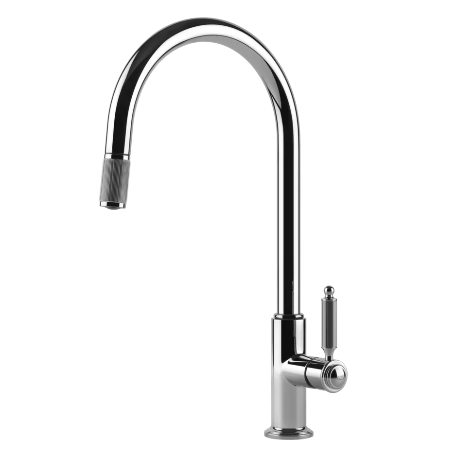 Gessi Venti20 Goose Neck Pull Out Mixer