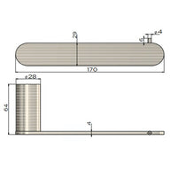 Meir Curvae Toilet Roll Holder