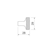 Round Pull 29 Knurl By Faucet Strommen
