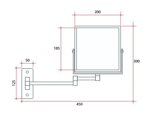 Thermo S15SM 5x Magnifying Mirror