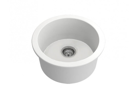 Cuisine Round 47 Fire Clay Butler Sink