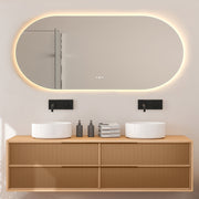 KÄPSEL Fless Framless Oval 1500 Led Mirror