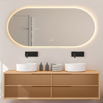 KÄPSEL Fless Framless Oval 1500 Led Mirror