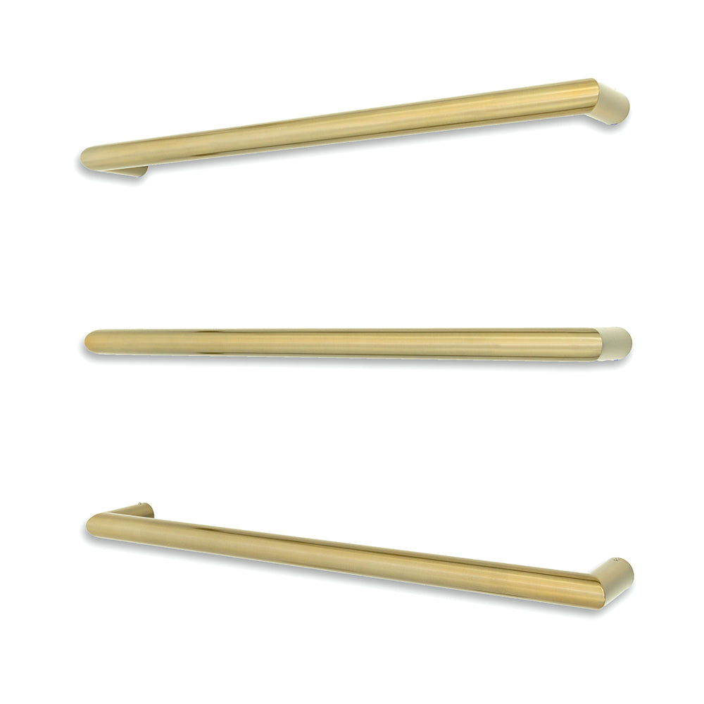Radiant Low Voltage Single Round Bar 650mm Light Gold