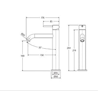 Fienza Kaya Medium Basin Mixer