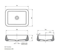 Robert Gordon Kiln 515 Ceramic Above Counter Basin