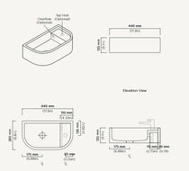 Nood Co Loop 01 440mm Concrete Basin
