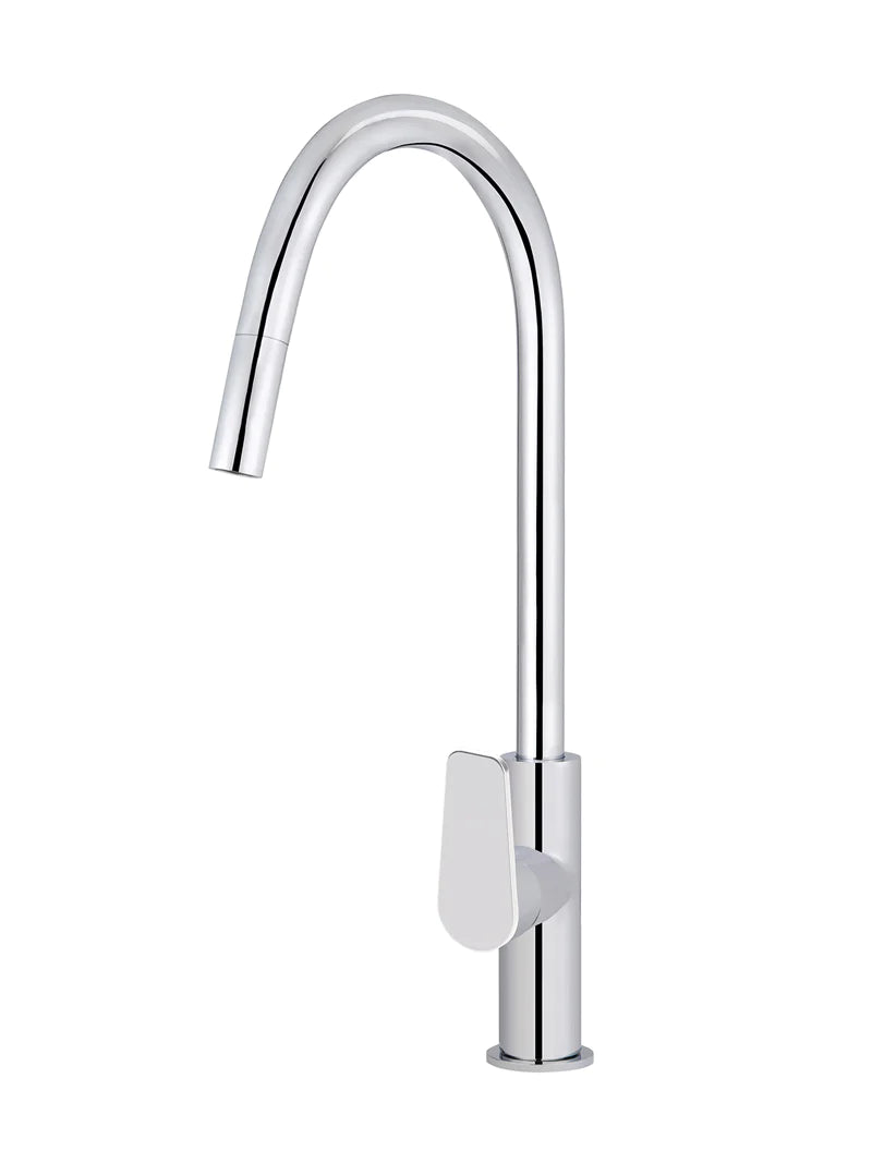Meir Round Paddle Piccola Pull Out Kitchen Mixer