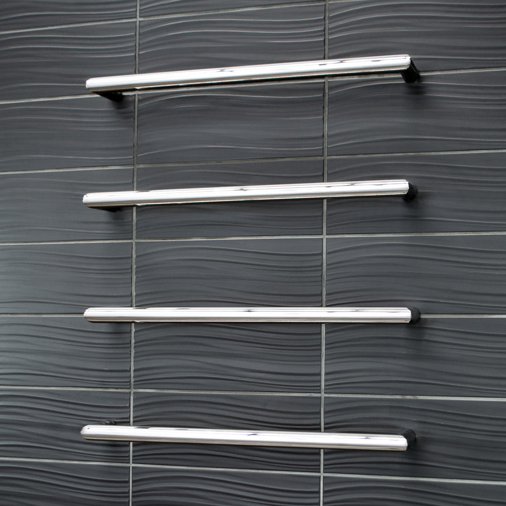 Radiant Low Voltage Single Round Bar 650mm Mirror Polished