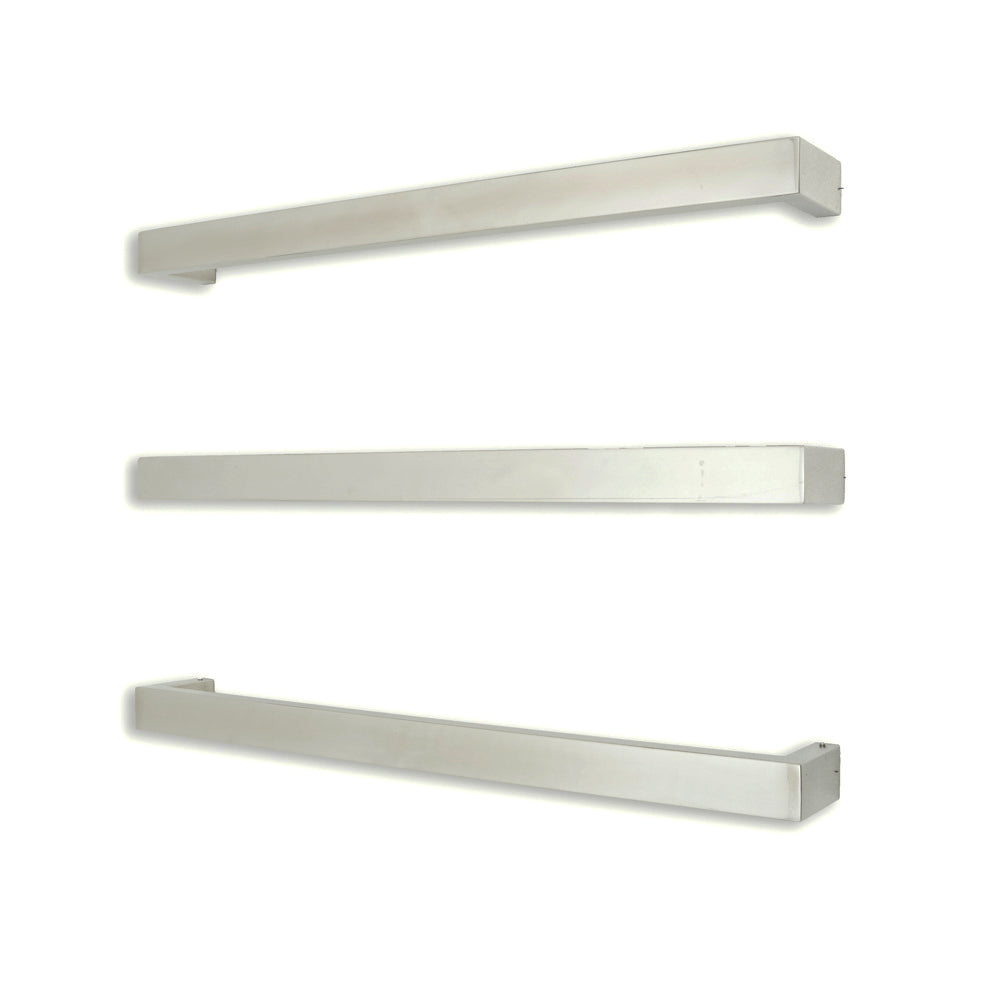 Radiant Low Voltage Single Square Bar 500mm Mirror Polished