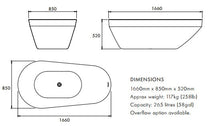 Apaiser Sol Freestanding Bath
