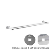 Architectura 600mm Double Towel Rail