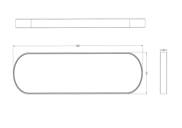 Novas Frame Shower Shelf
