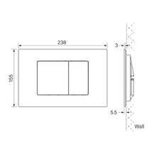 Geberit Flush Plate by Faucet Strommen
