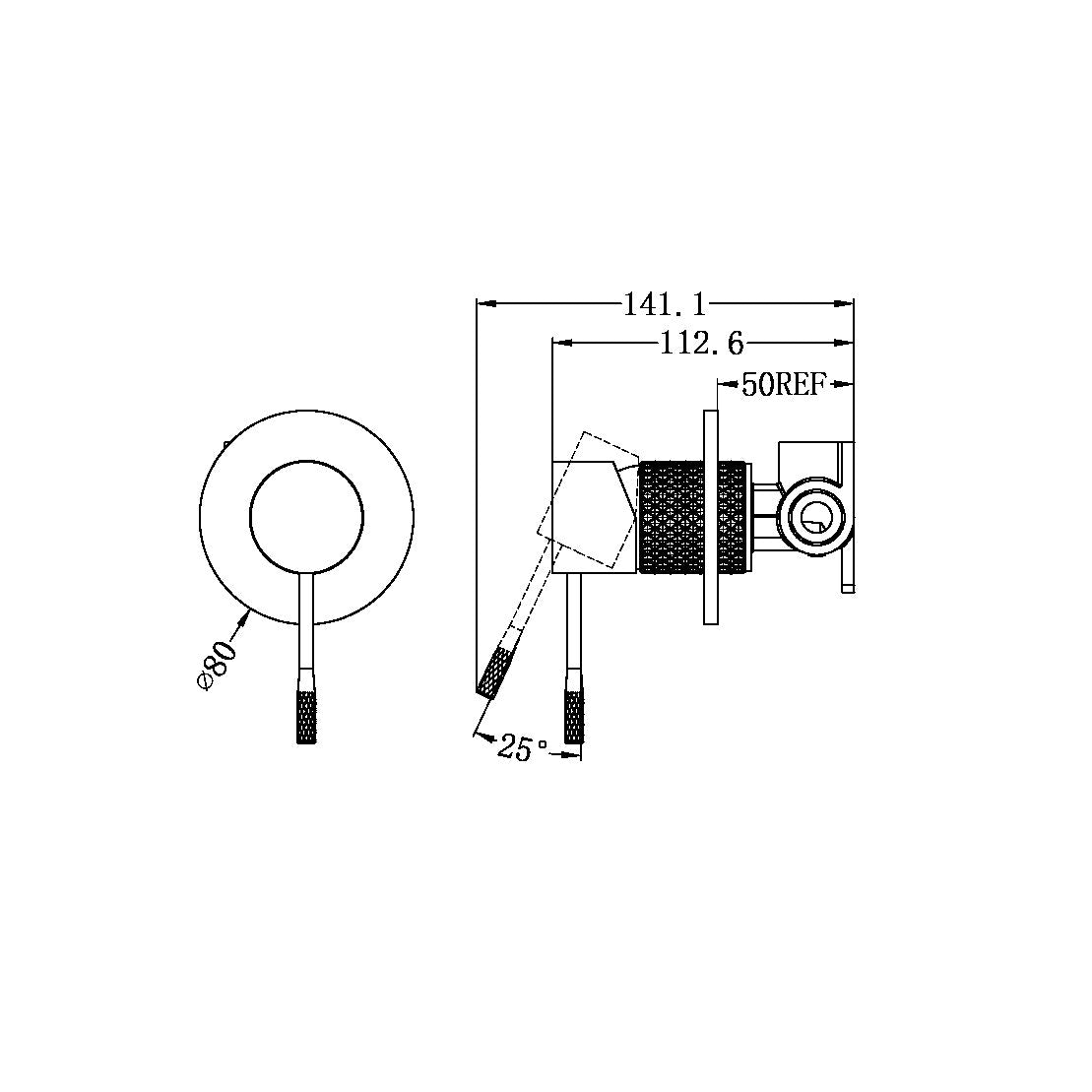 Nero Opal Shower Mixer
