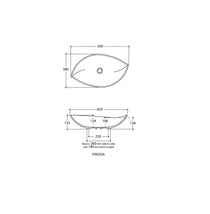 Piroga Above Counter Basin by Studio Bagno