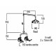 CB Roulette Lever Alcove Shower Set