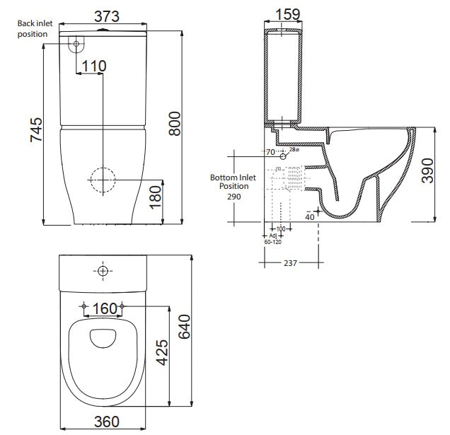Studio Bagno Lust BTW Toilet Suite